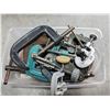 Image 1 : Assorted C-Clamps & Fuller Tube Cutter