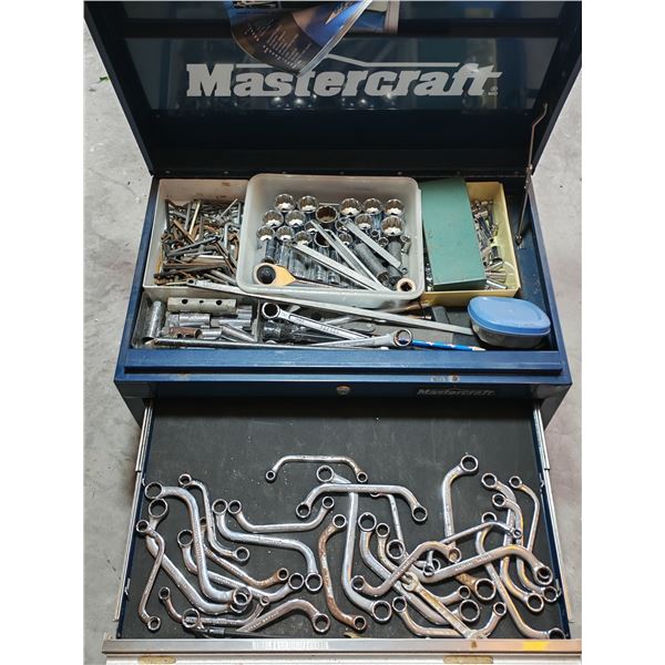 Mastercraft Tool Chest with Obstruction Wrenches, Sockets & Hand Tools