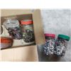 Image 2 : Assorted Bolts, Nuts & Washers in Jars and Organizer Box