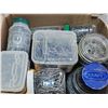 Image 1 : Box of Nails, Pop Rivets & Fasteners in Jars and Cases