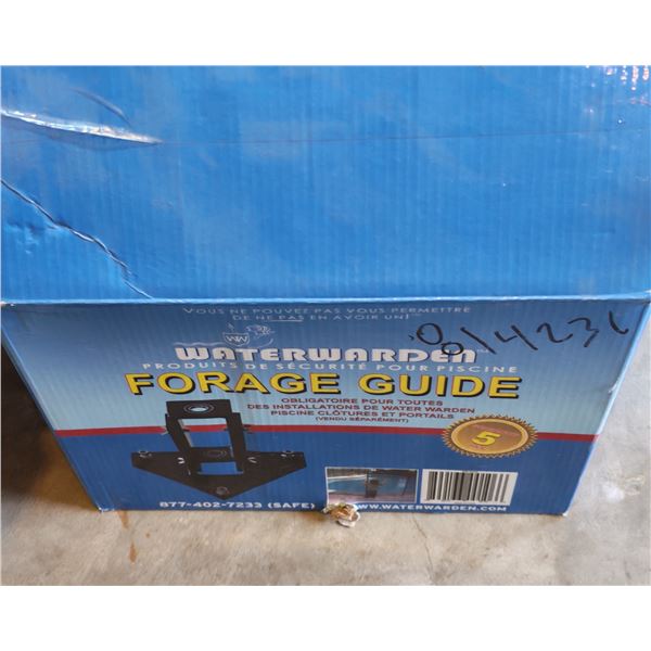 WaterWarden Pool Safety Fence Drill Guide