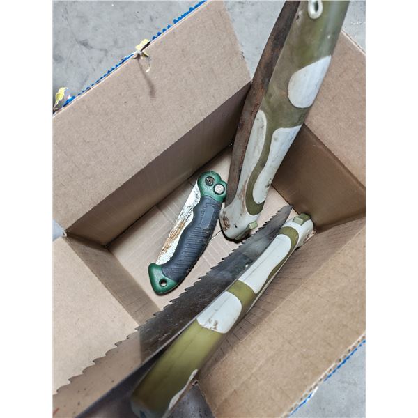 Set of Three Folding Pruning Saws