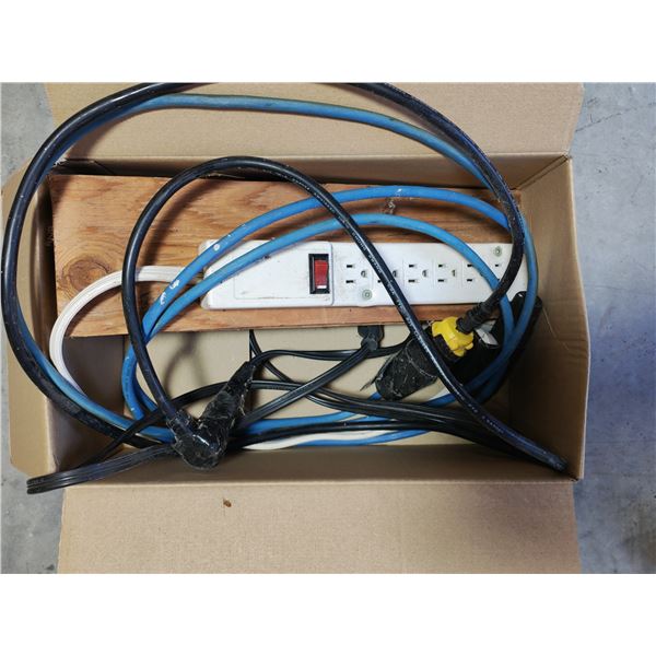 Workshop Power Strip & Heavy Extension Cords