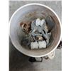 Image 2 : Ceramic Insulators & Utility Hardware in Bucket