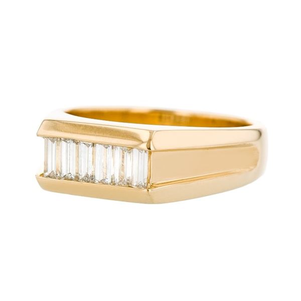 18K Yellow Gold 0.60ctw Diamond Ring