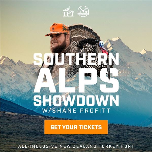 New Zealand Turkey Hunt Sweepstakes with Shane Profitt