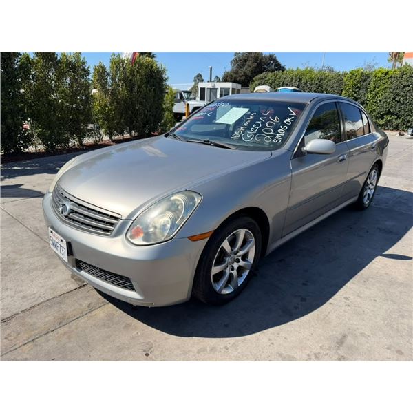 INFI G35 2006 T-DON - SMOG