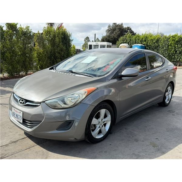 HYUN ELANTRA 2013 SALV-T-DON SMOG