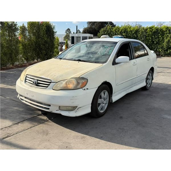 TOYT COROLLA  2003 APP DUP SALV-DON