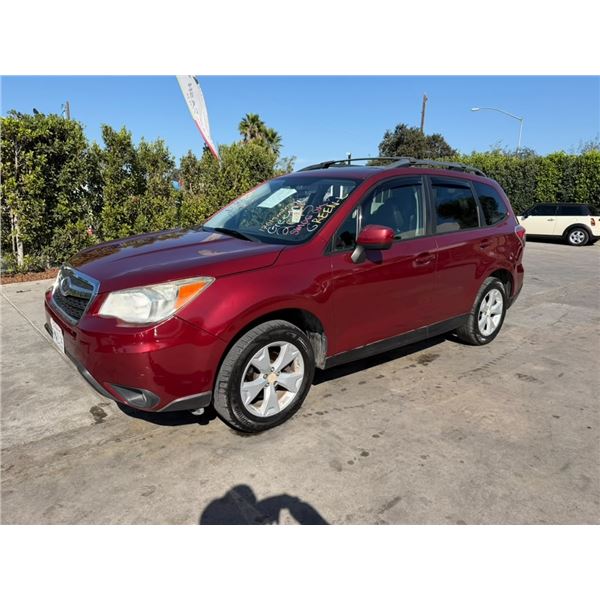 SUBA FORESTER  2015 T-REPO-SMOG-2 DAYS