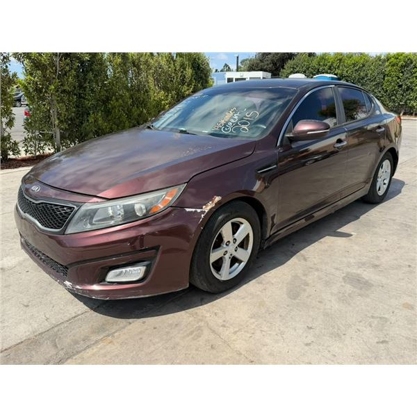 KIA OPTIMA 2015 SALV T/DONATION