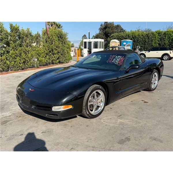 CHEV CORVETTE 2002 O/S TITLE 2 DAYS