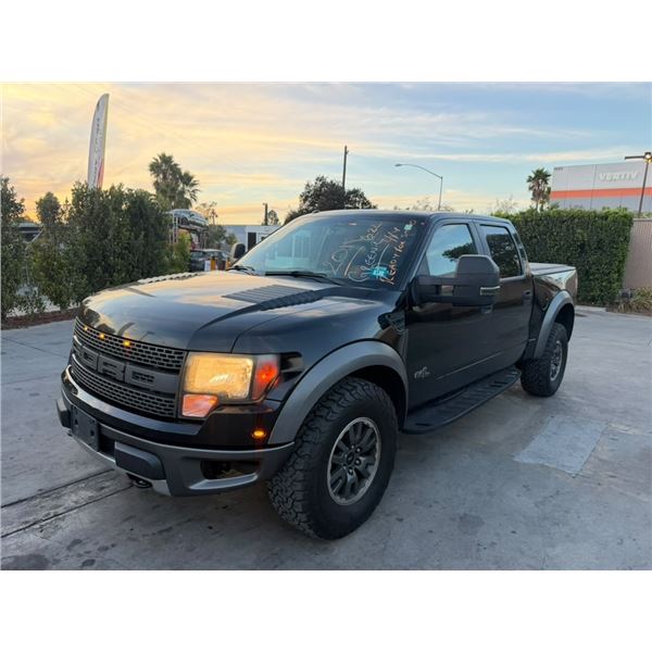 FORD  RAPTOR SVT 2011 O/S TITLE 2 DAYS