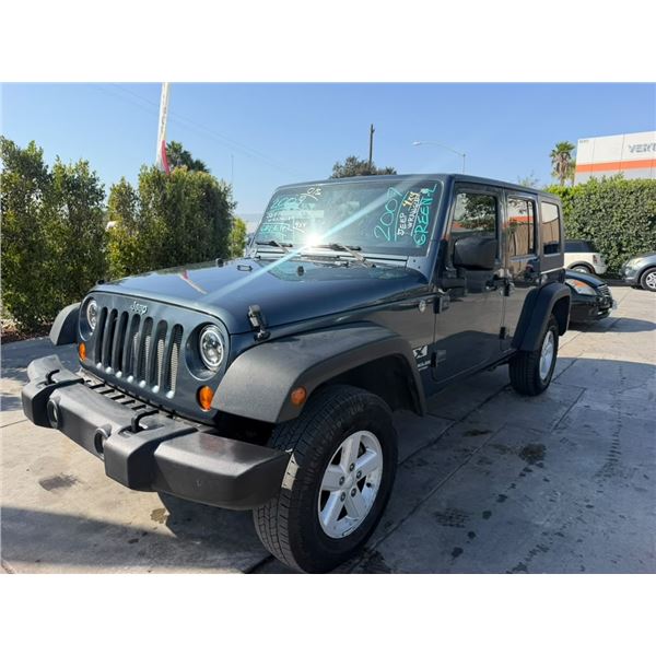 JEEP  WRANGLER 2007 O/S TITLE 2 DAYS