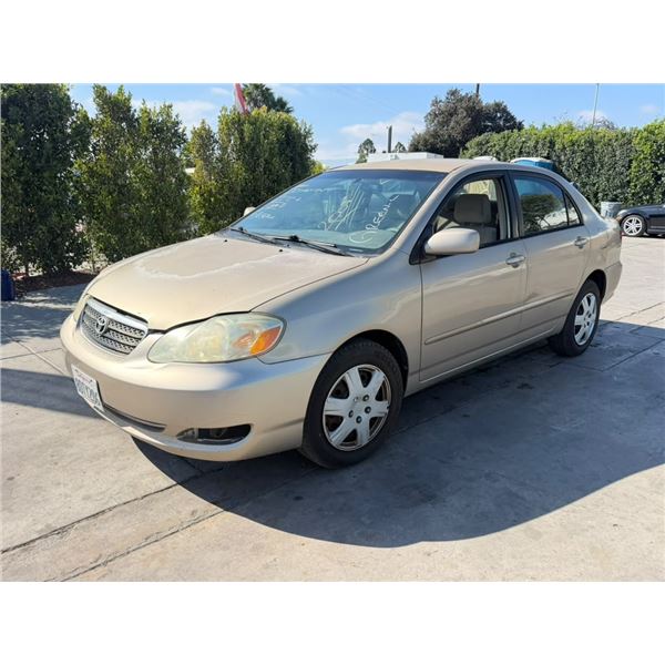TOYT COROLLA 2007 SALV T/DONATION