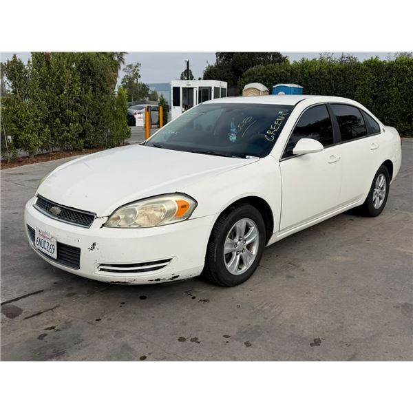 CHEV IMPALA 2008 SALV T/DONATION