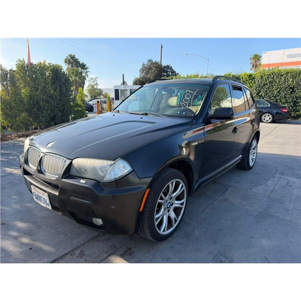 BMW X3 2007 APP/DUP- T- DON-OFFICE-REG