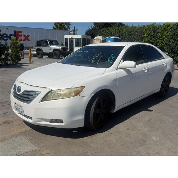 TOYT CAMRY 2007 SALV T/DONATION
