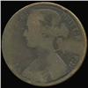 Image 1 : 1866 British Victoria Penny Circulated (COI-7218)