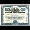 1960s Ronson Stock Certificate Scarce Blue (COI-3353)