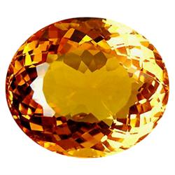 62.15ct Elegant Oval Madeira Citrine Gemstone   (GEM-23701)