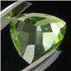 Image 3 : 2.23ct Green Peridot Cut Trillion Appraised $3k (GEM-19268)