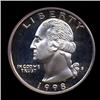 Image 1 : 1998S Washington Silver Quarter Coin Proof Gem Graded PR70 DCAM (COI-3584)