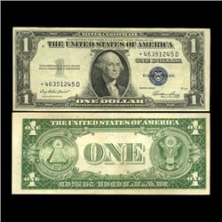 1935E $1 Silver Certificate Star Note High Grade AU SCARCE (CUR-06011)