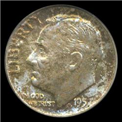 1951 Roosevelt Dime Graded PCGS MS66 (COI-4776)