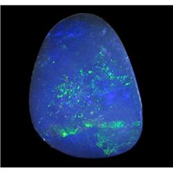5.92ct Australian Black Opal Doublet Full Fire (GEM-22593A)