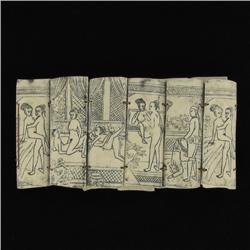 Hand Carved Bone Kamasutra Story Set (CLB-319)