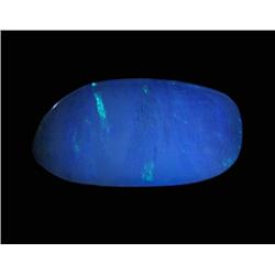3.35ct Australian Black Opal Doublet Full Fire (GEM-22630D)