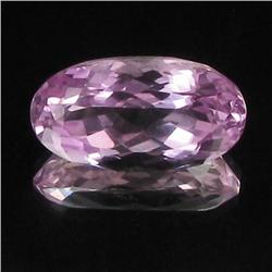 16.36ct Pink Patroke Kunzite Appraised $8k (GEM-17888)