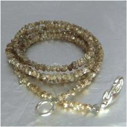 16.06ct Natural Fancy Brown Diamond Necklace Uncut (JEW-1703)