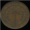 Image 2 : 1892 Ceylon Victoria 5 Cent Very High Grade (COI-6940)