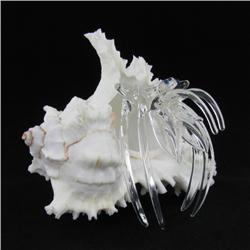 Hand Formed Glass Hermit Crab  (DEC-266)