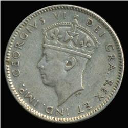 1947 Canada Newfoundland 10c Silver Hi Grade RARE (COI-6744)