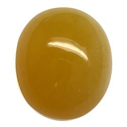 33.14ct Oval Cabochon Yellow Fire Opal (GEM-22355)