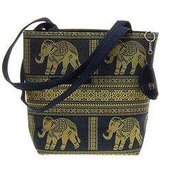Thai Silk Hand Crafted Elephant Handbag (ACT-224)