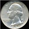 Image 1 : 1954D Washington 25c Silver Quarter Coin Graded GEM (COI-6829)