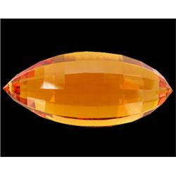 114.70ct Astonishing Yellow Citrine Briolette Cut (GEM-23619)