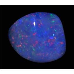 3.54ct Australian Black Opal Doublet Full Fire (GEM-22635B)