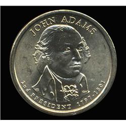 2007D Adams Prez Dollar ICG Graded Super Gem MS67 GEM (COI-6410)