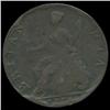 Image 2 : 1775 US Colonial British George III Halfpenny F details (COI-7176)