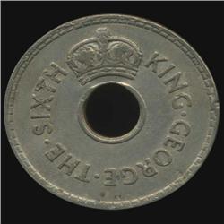 1949 Fiji Penny George VI Hi Grade (COI-7004)