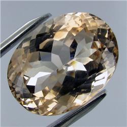 17.73ct Top Natural Imperial Topaz Appraised $20k (GEM-18204)