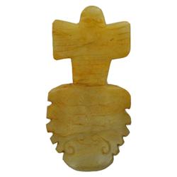 Antique Carved Chinese Hongsan Jade Early 1900s 180cts  (ANT-898)