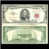 Image 1 : 1963 $5 US Note Crisp Circulated (CUR-06053)