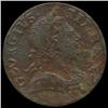 Image 1 : 1771 US Colonial British George III Halfpenny VF details (COI-7178)
