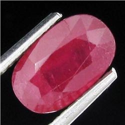 2.7ct Afghan Cherry Red Ruby Appraised $5k (GEM-17497)